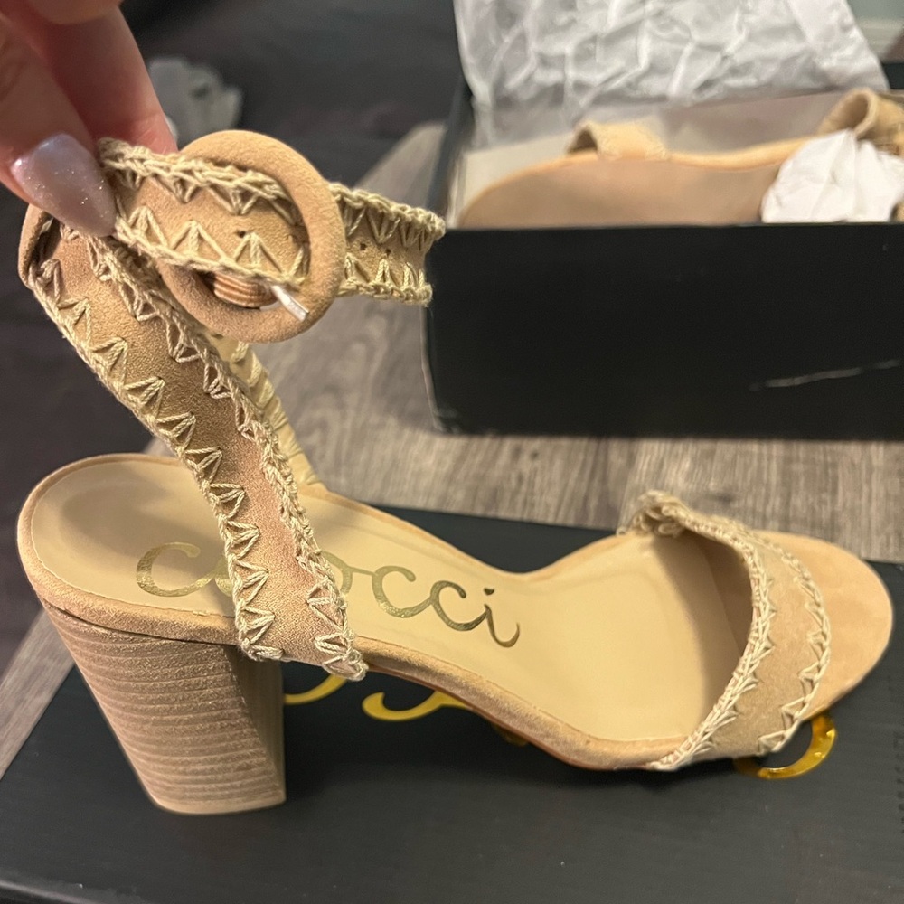 Ccocci Cora Block Heel shoe Size 10